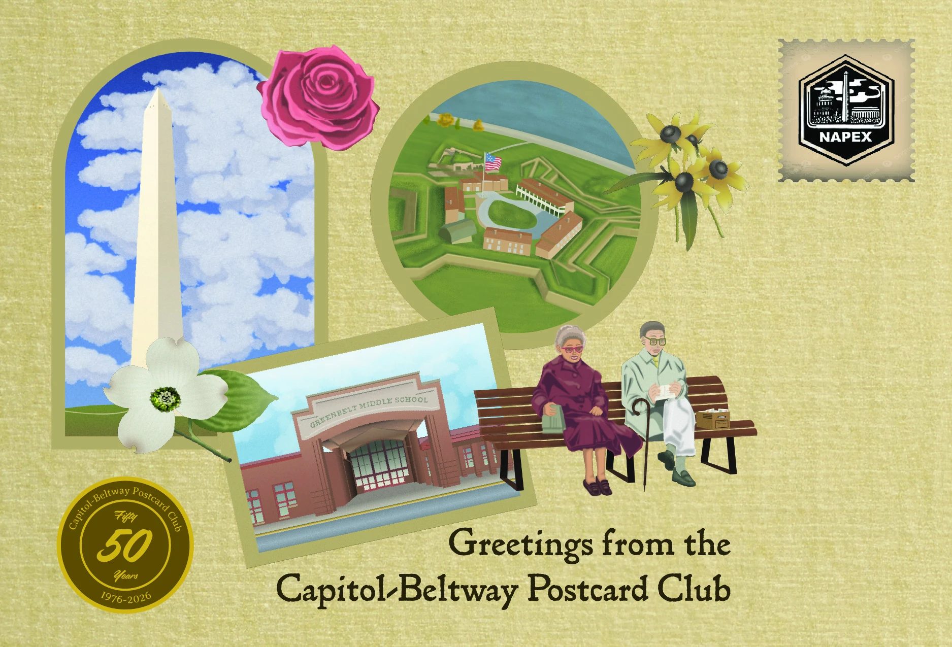 Capitol-Beltway Postcard Design